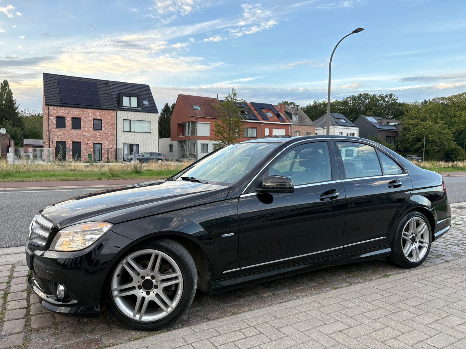 Mercedes-Benz C200 | AMG Pakket | 2011 | 213 Dkm | Automaat|, Autos, Mercedes-Benz, 100 kW, Achat, Entreprise, Entretenue par le concessionnaire