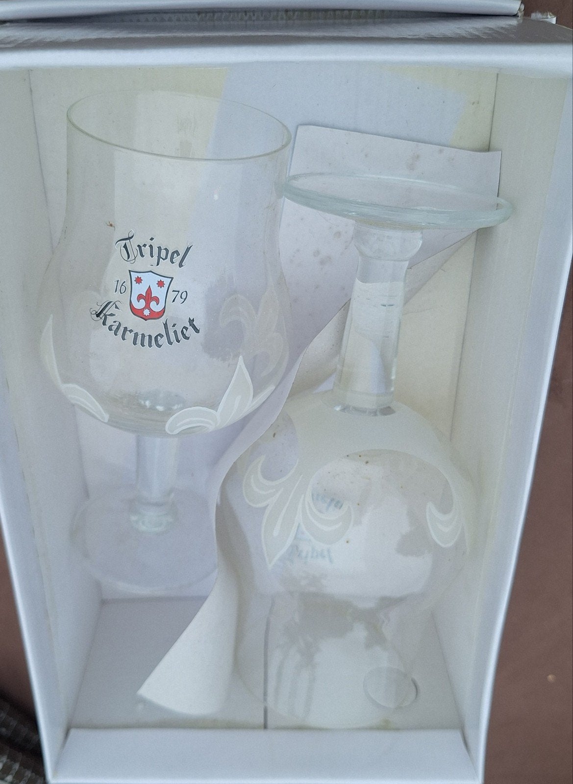 verres en cristal, Collections, Enlèvement