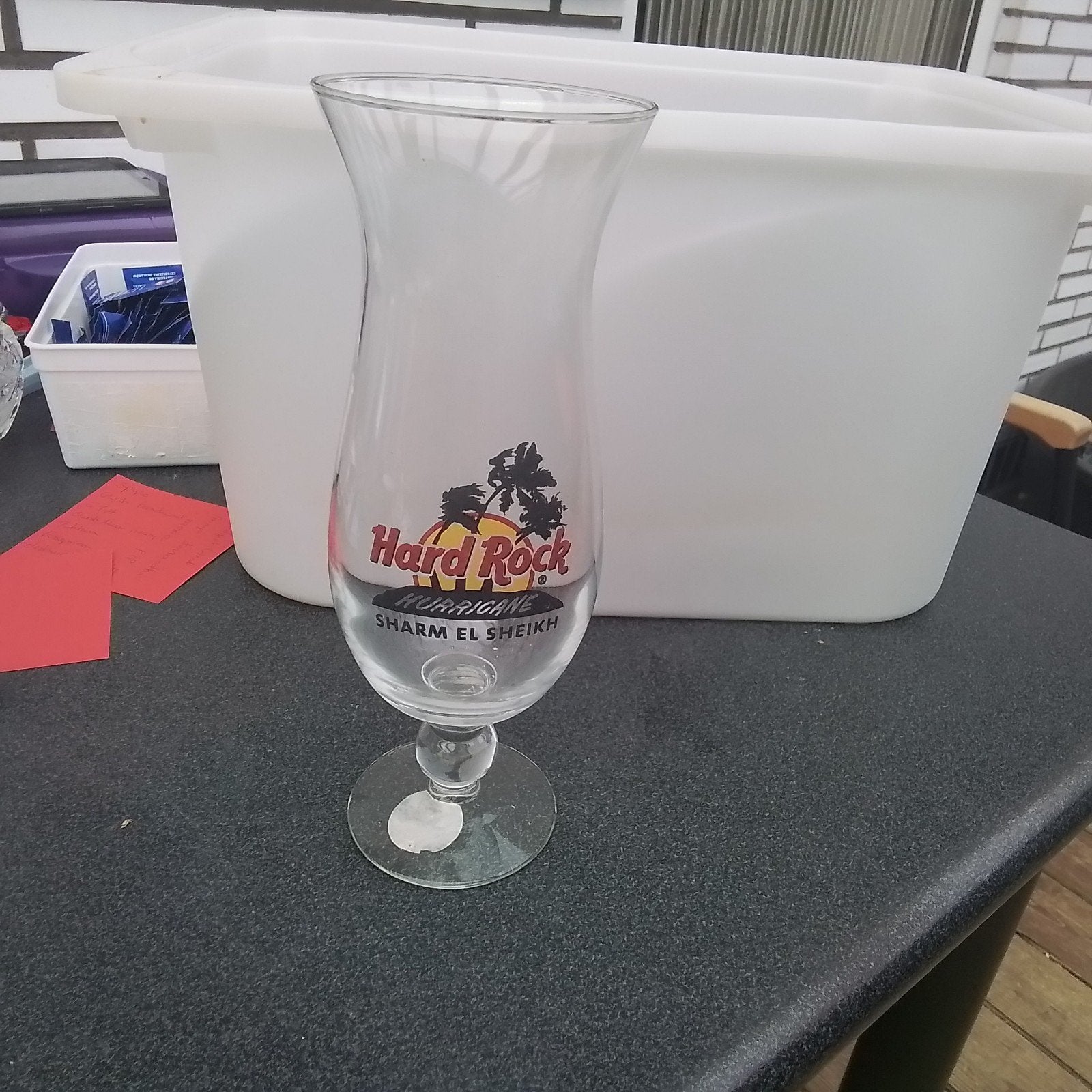 glas hard Rock cafe, Verzamelen, Ophalen