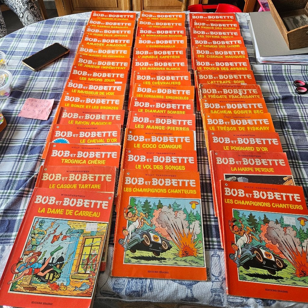 Collection de Bob et Bobette, Livres, Plusieurs BD, Enlèvement ou Envoi, Comme neuf