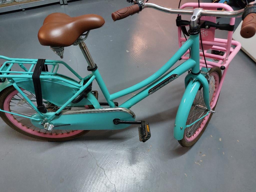 Meisjesfiets, Ophalen, 22 inch, Gebruikt, Versnellingen