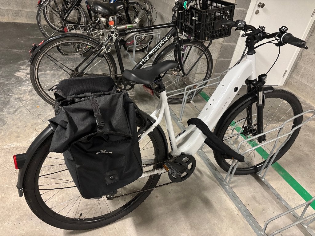 ROCKRIDER Elektrische hybridefiets , Electric Hybrid Bike, Autres marques, Comme neuf, Moins de 30 km par batterie, Enlèvement