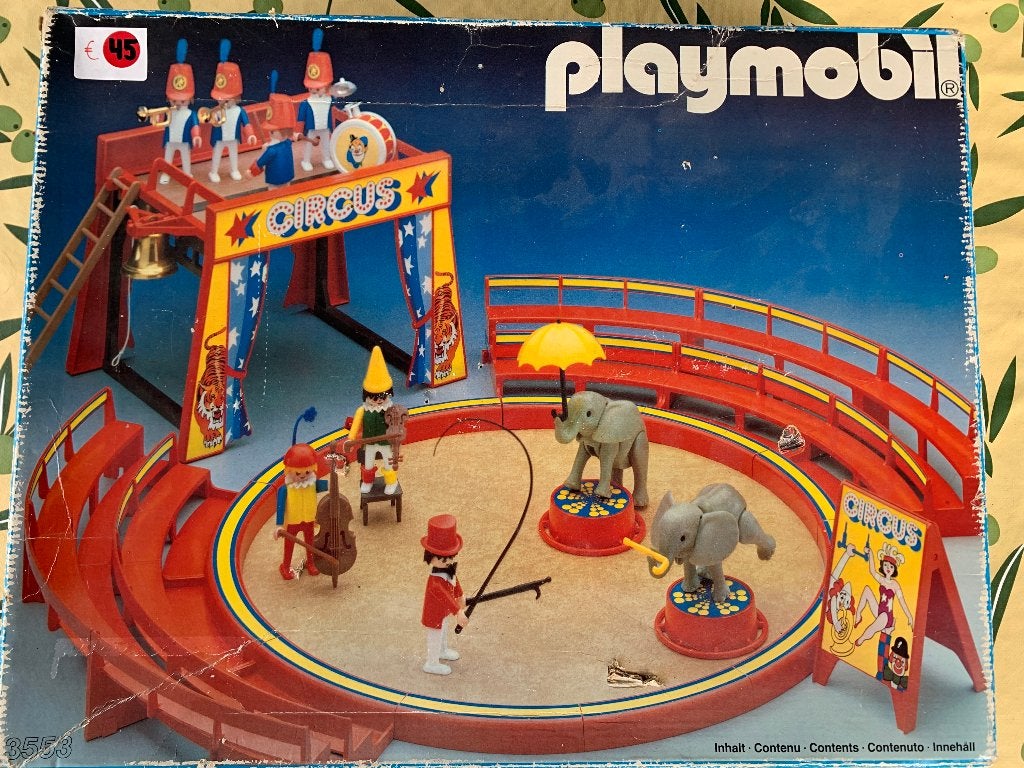 PLAYMOBIL 3553: VINTAGE CIRCUSSET MET VELE EXTRA'S, Enfants & Bébés, Enlèvement ou Envoi, Kit complet, Utilisé, City life