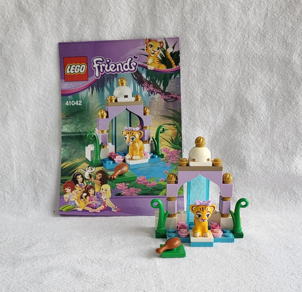 Lego friends 41042 De tempel van tijger - volledig +boekje, Enlèvement ou Envoi, Lego, Ensemble complet, Friends
