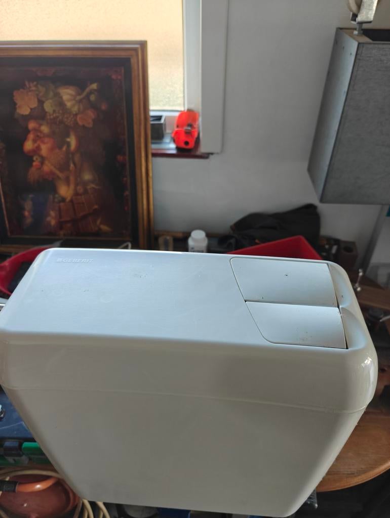 Spoelbak WC Geberit, Doe-het-zelf en Bouw, Sanitair, Ophalen, Gebruikt, Toilet