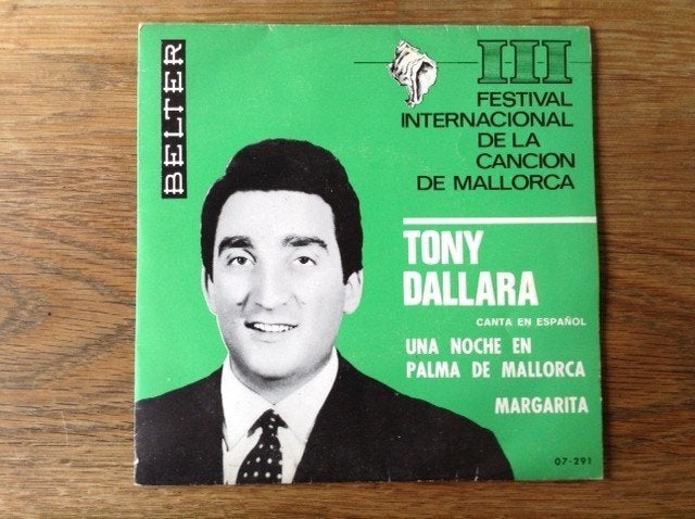single tony dallara, CD & DVD, Vinyles Singles, Enlèvement ou Envoi, Pop, Housse de protection extérieure, 7 inch