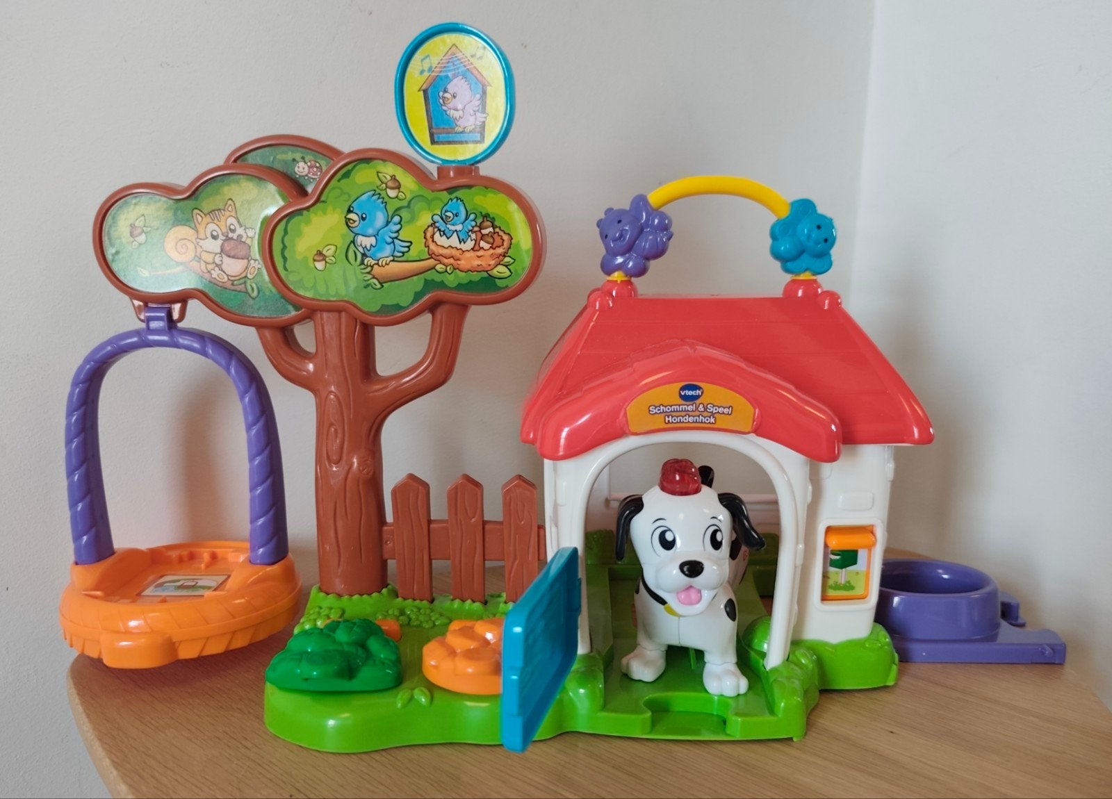 VTech Zoef Zoef Dieren Schommel & Speel hondenhok, Ophalen, Zo goed als nieuw, 2 tot 4 jaar