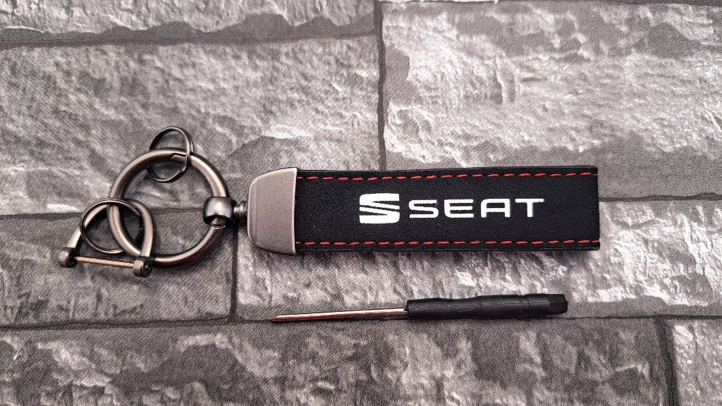 porte-clé SEAT Noir, Verzamelen, Sleutelhangers, Overige typen, Nieuw, Ophalen of Verzenden