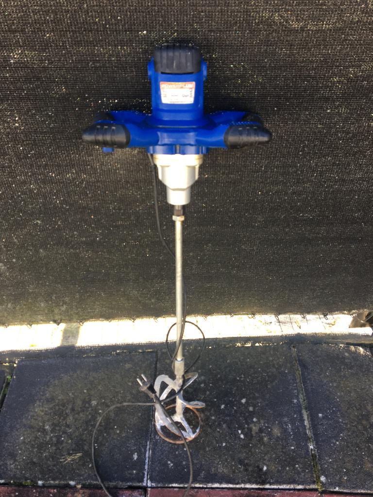Powerplus menger (voor cement, verf,...), Doe-het-zelf en Bouw, Ophalen of Verzenden, Zo goed als nieuw
