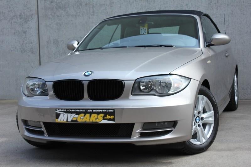 BMW 120i Cabrio, Auto's, BMW, 4 zetels, 1995 cc, Beige, 4 cilinders