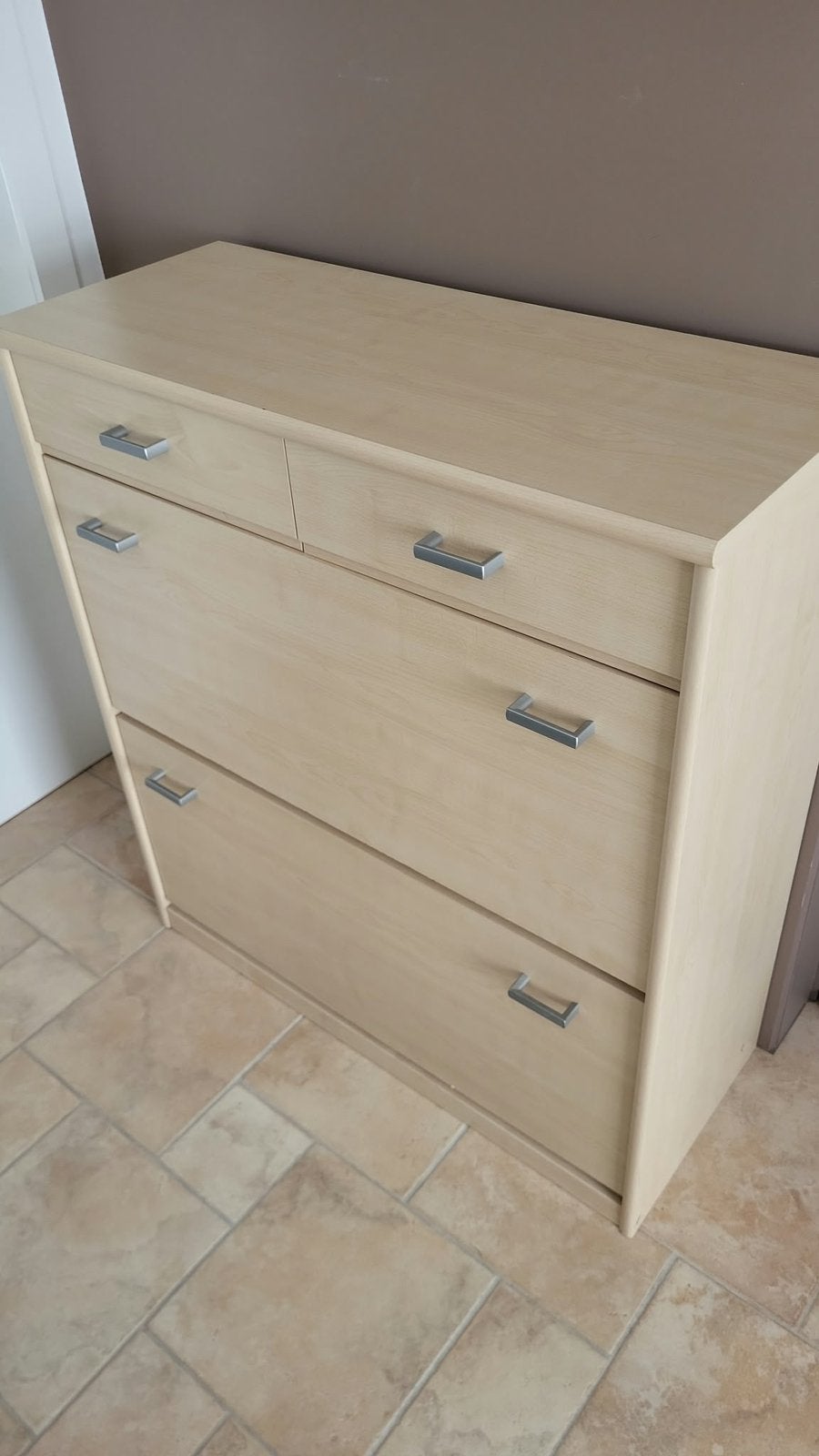 Schoenenkast met schuifjes, Huis en Inrichting, Kasten | Ladekasten, Ophalen, 1 of 2 laden, 50 tot 100 cm, Zo goed als nieuw
