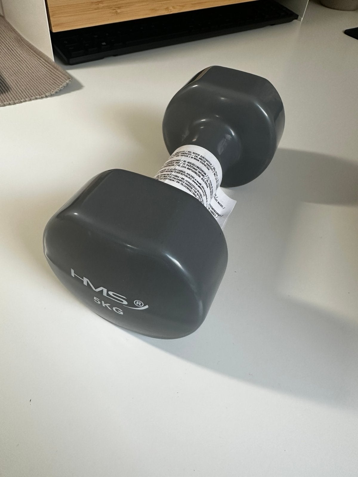 Dumbell 5kg, Sport en Fitness, Ophalen, Nieuw, Dumbbell
