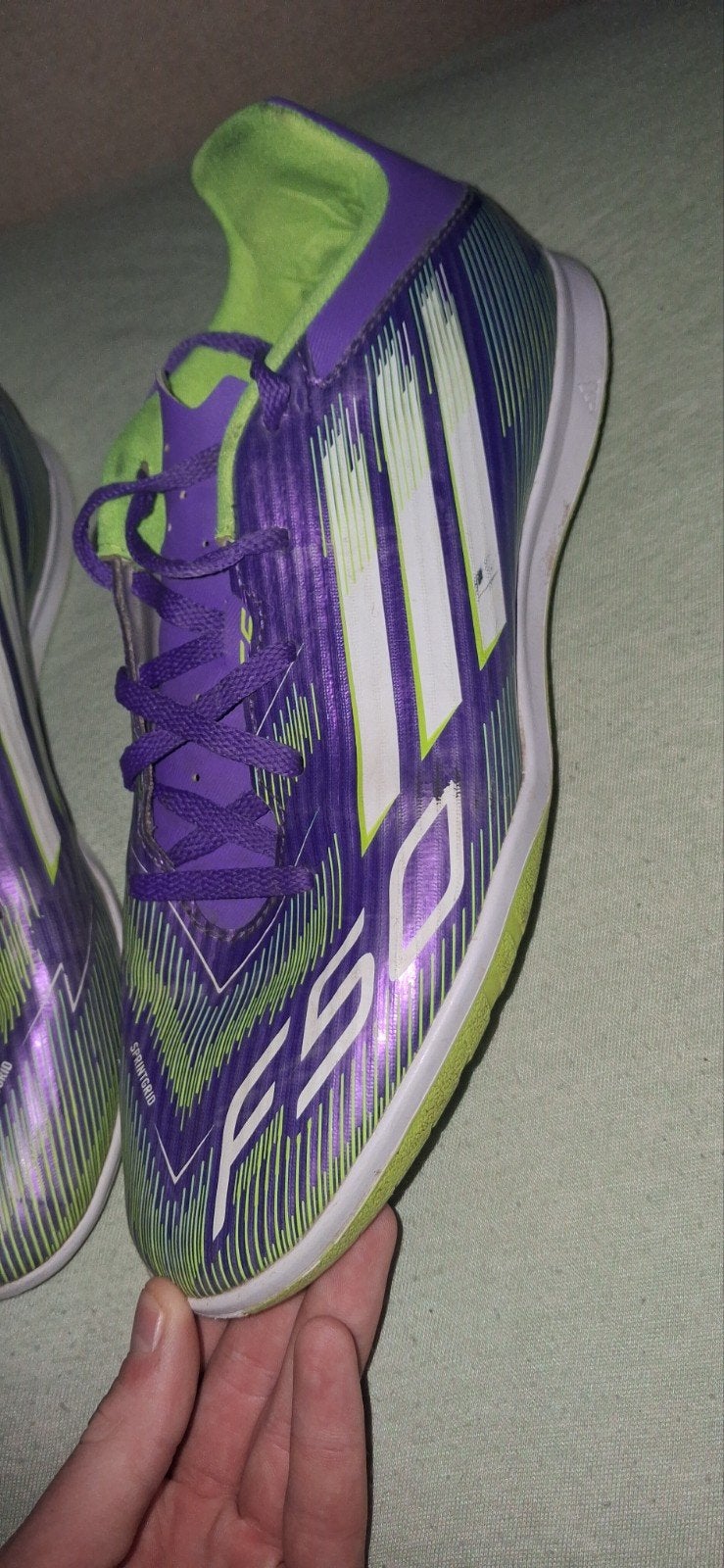 Adidas F50 zaalvoetbalschoenen, Ophalen, Gebruikt, Schoenen