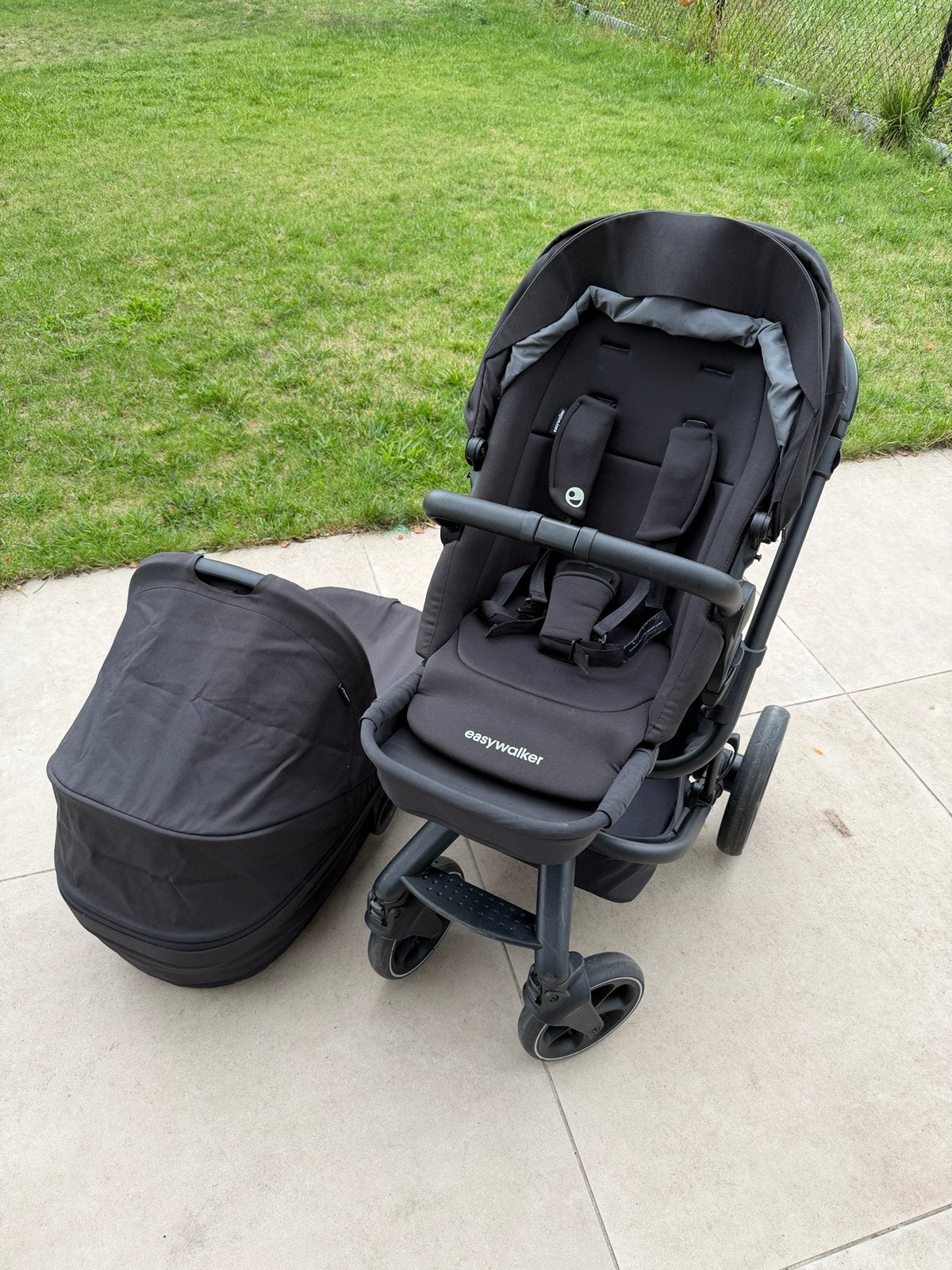 Easywalker Harvey3 kinderwagen zwart, Enlèvement, Comme neuf, Poussette, Maxi-Cosi