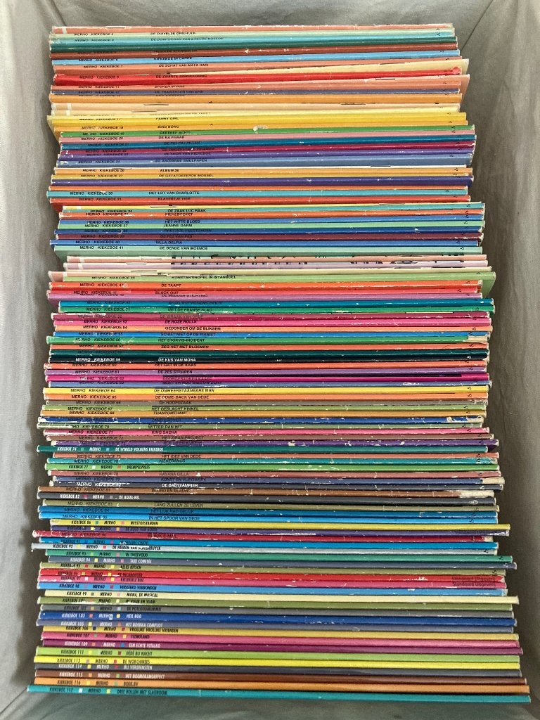 Lot Kiekeboe strips nummers 1 t.e.m. 117 - heel goede staat, Boeken, Stripverhalen, Meerdere stripboeken, Ophalen, Gelezen