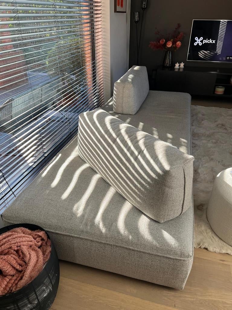 Zetel uit 1 stuk. Van bij Abitare. 307 cm x 120 cm., Huis en Inrichting, Zetels | Zetels, Ophalen