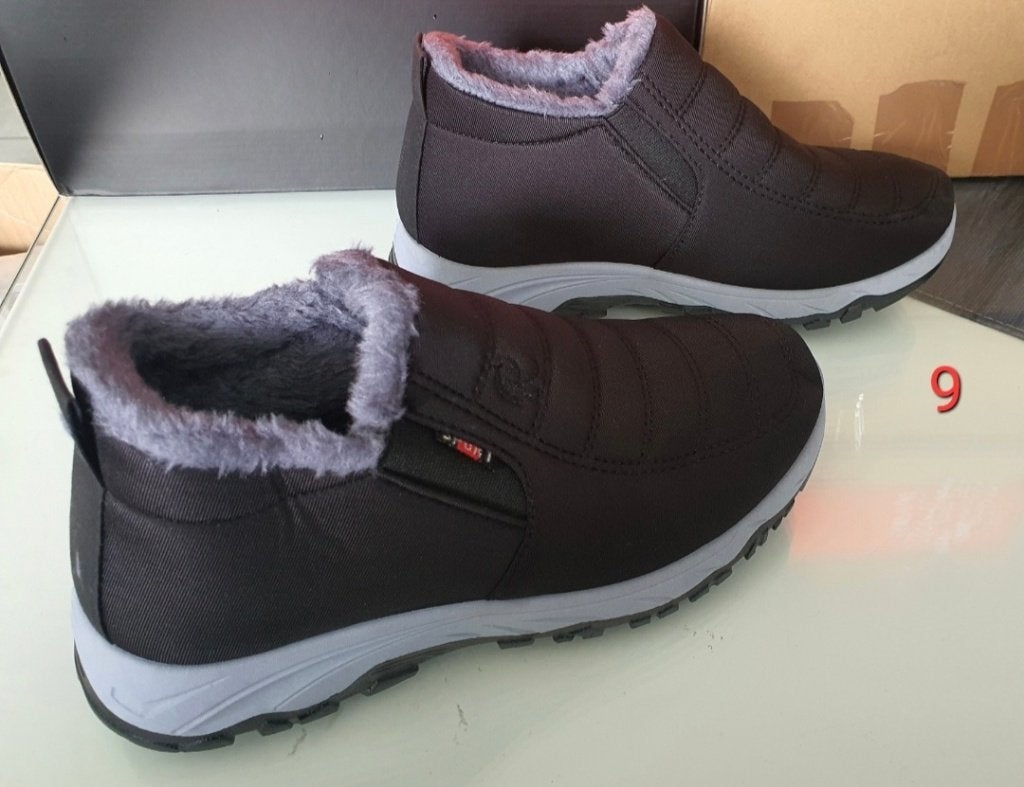 Warme Gevoerde unisex Enkelboots/Snowboots (zwart) Maat: 42, Vêtements | Femmes, Neuf, Enlèvement ou Envoi, Bottes de neige, Noir