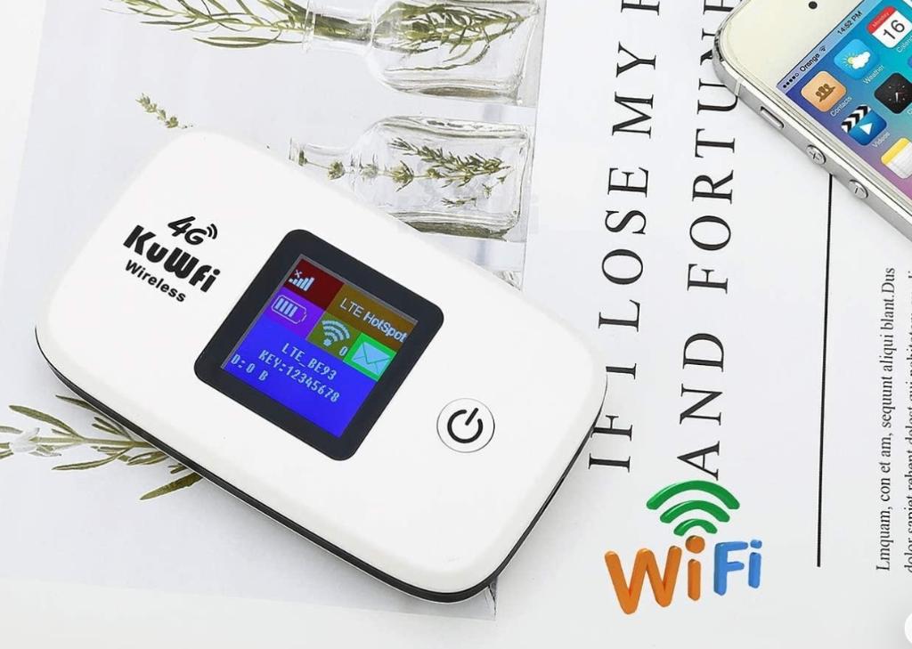 KuWFi Mobiele WLAN-router 4G LTE, Ophalen, Nieuw, Router, KuWifi