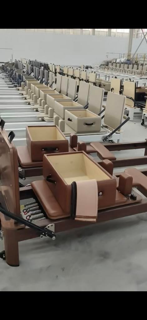 Aluminium Reformer met hout motief, Sport en Fitness, Yoga en Pilates, Ophalen