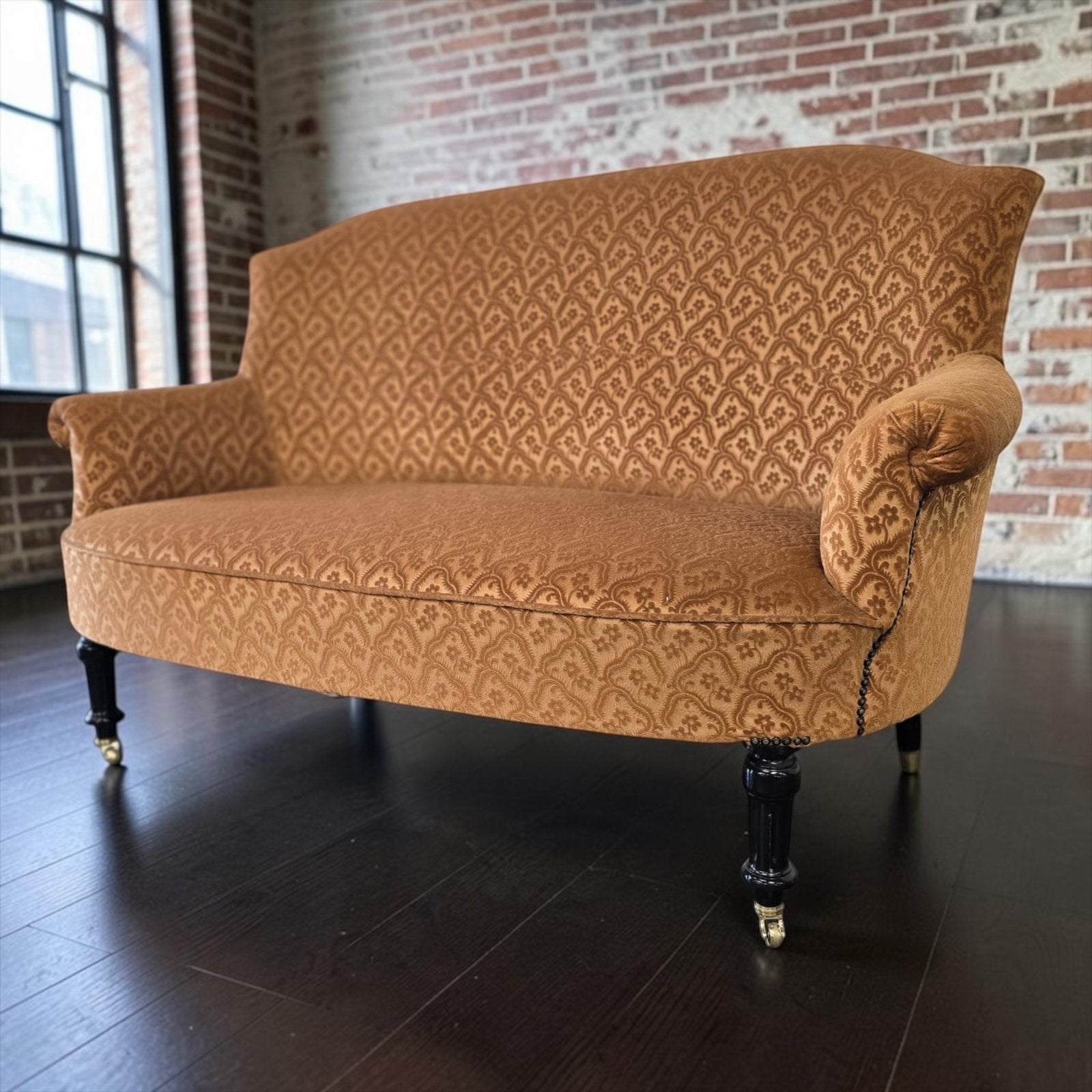 Vintage tweezit / sofa / canapee, Huis en Inrichting, Ophalen of Verzenden, Gebruikt