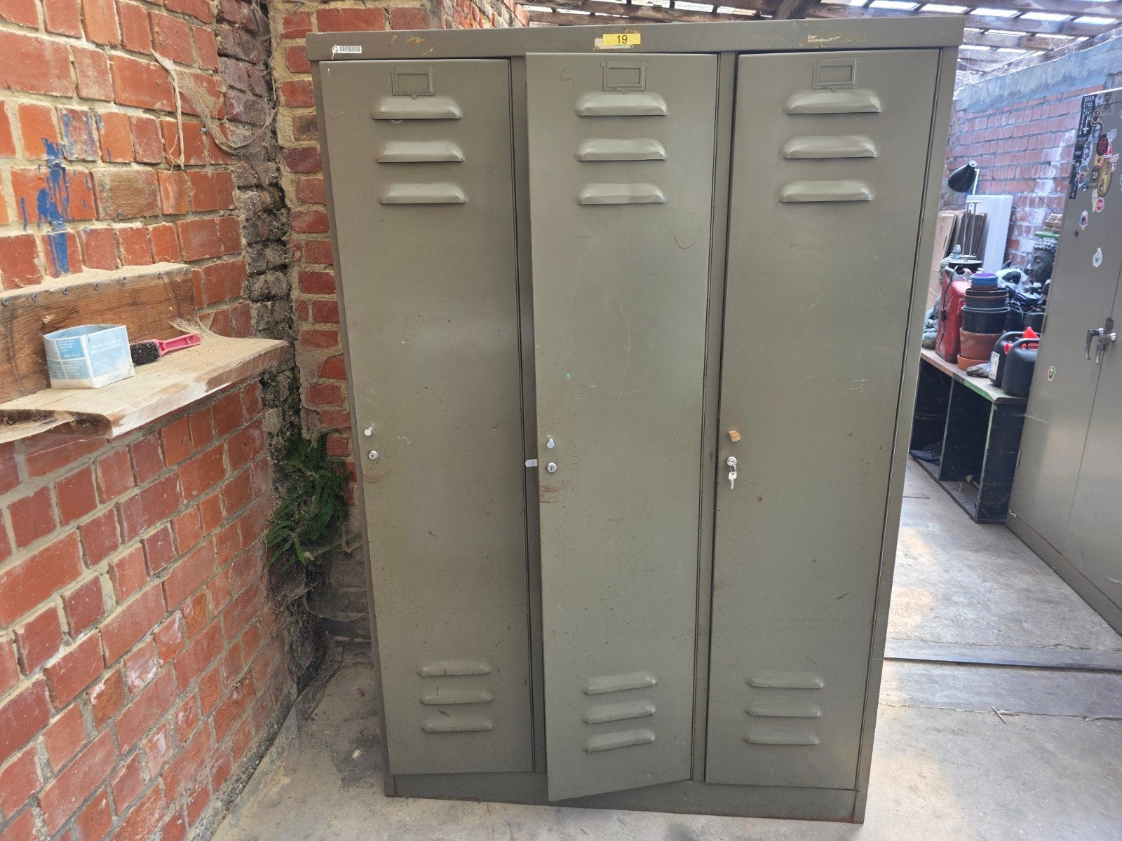 armoire métallique vintage., Enlèvement, Utilisé, Industriel