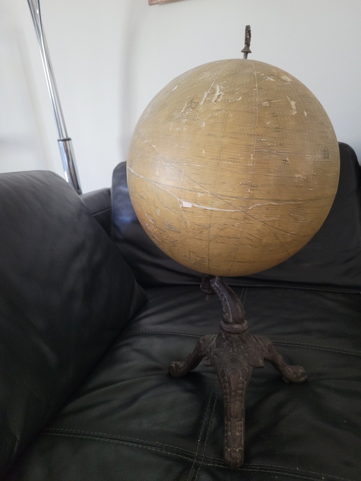 Zeldzame Antieke Globe ‘R. Bos Groningen’ – ca. 1900B, Ophalen
