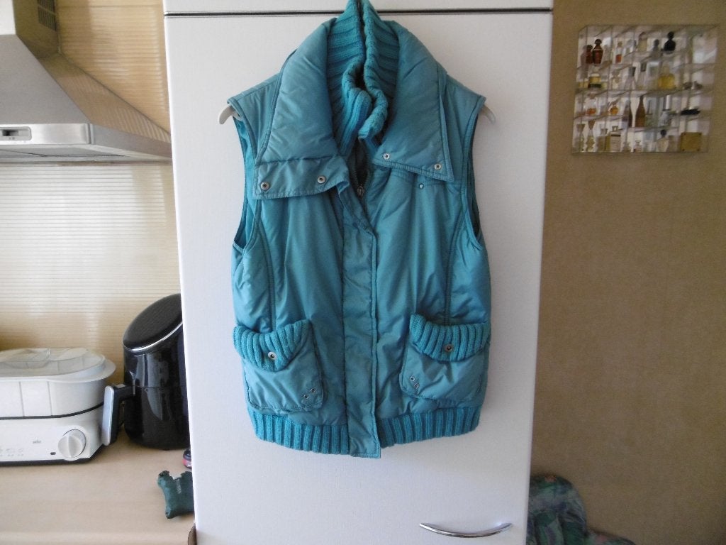 vêtement, gilet corporel « femme spirituelle », bleu clair, Enlèvement ou Envoi, Taille 36 (S), Spirituel, Comme neuf