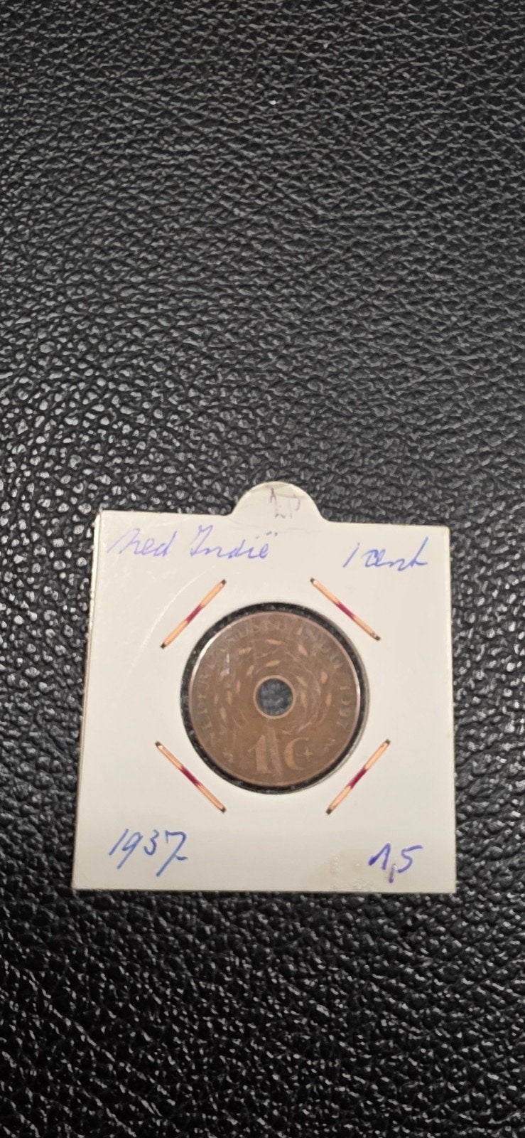 Nederlands indië 1 cent 1937, Timbres & Monnaies, Monnaies | Asie, Enlèvement ou Envoi