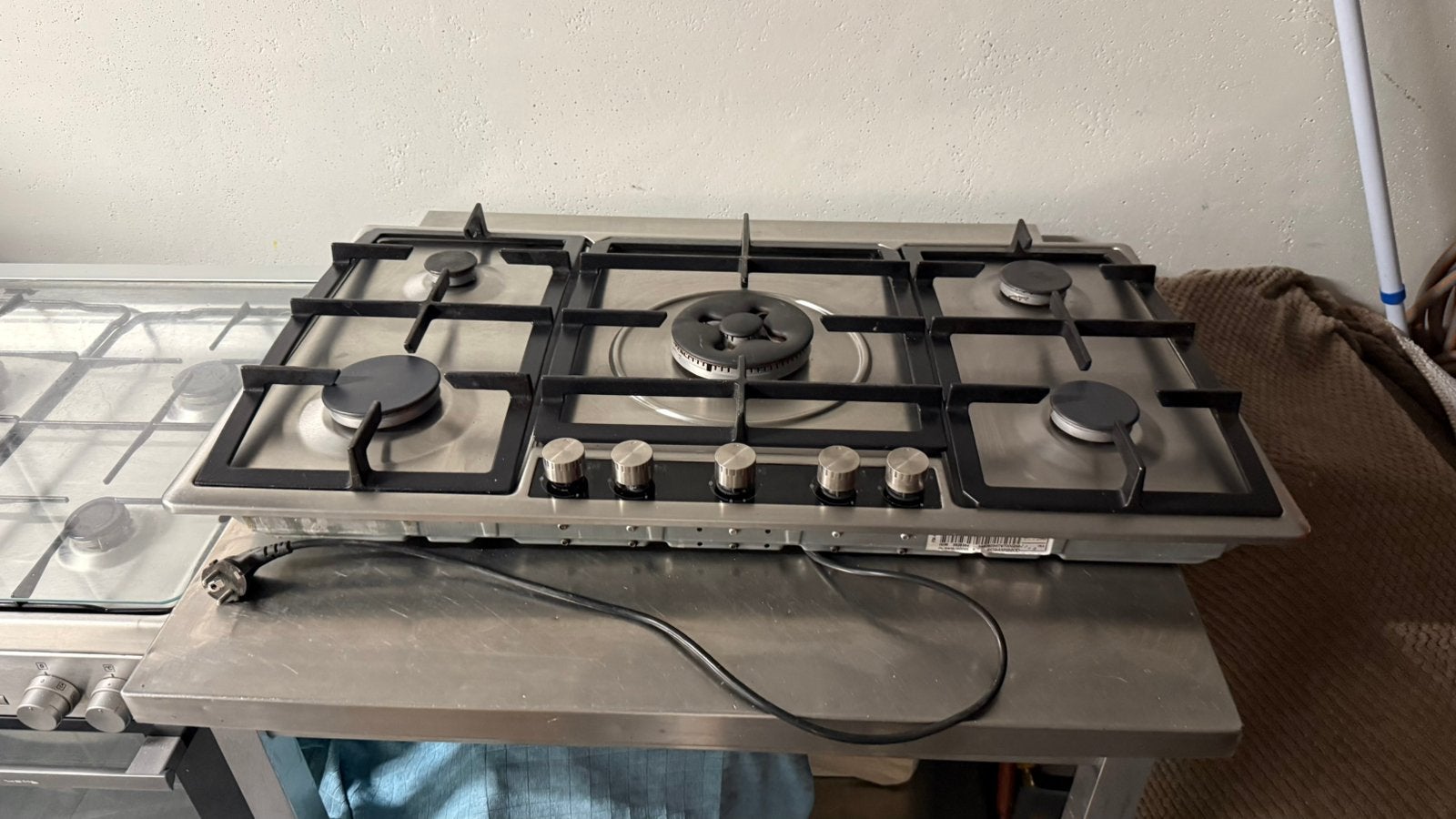 5-pits RVS gasfornuis – Etna ECG45RB90D, Ophalen, Zo goed als nieuw