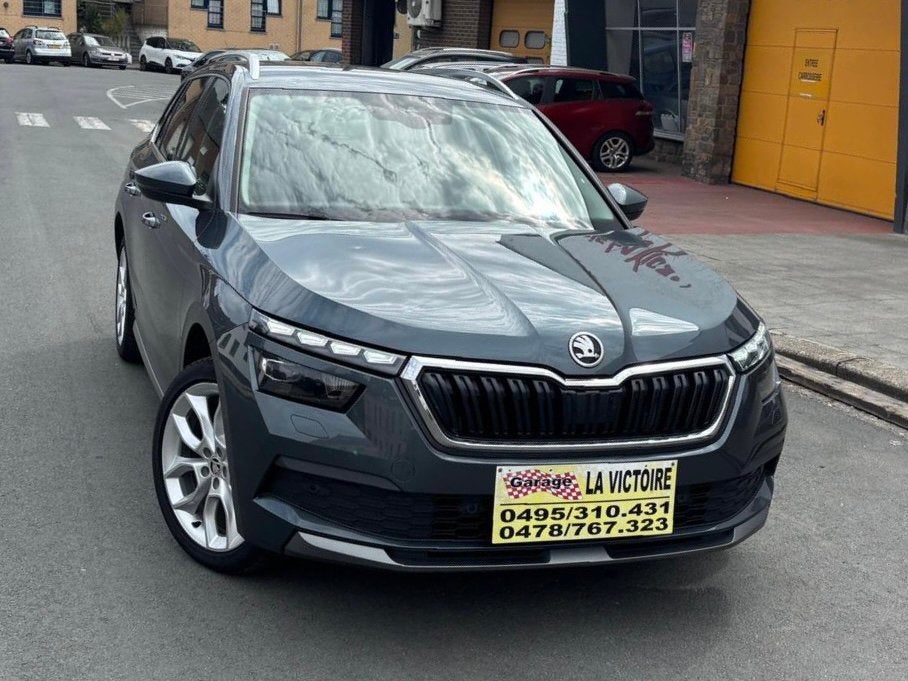 Skoda Kamiq 2020 année boite automatique 1.0i 0032478767323, Autos, Skoda, Argent ou Gris, Achat, Euro 6, Entreprise
