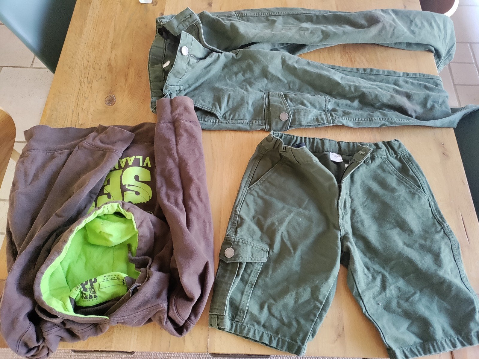 scouts, Enlèvement, Utilisé, Vêtements