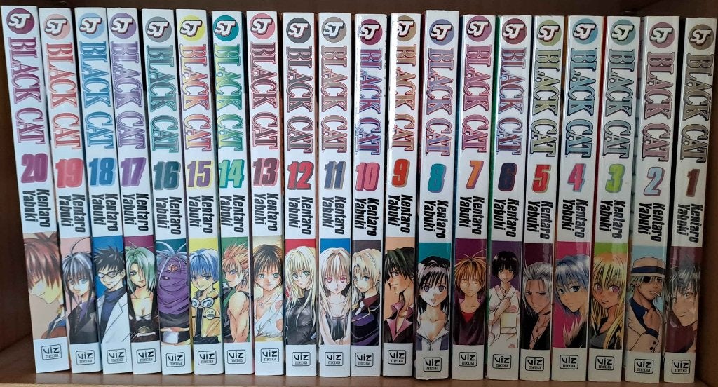 Black Cat Manga, Boeken, Strips | Comics, Ophalen, Complete serie of reeks, Zo goed als nieuw, Japan (Manga)