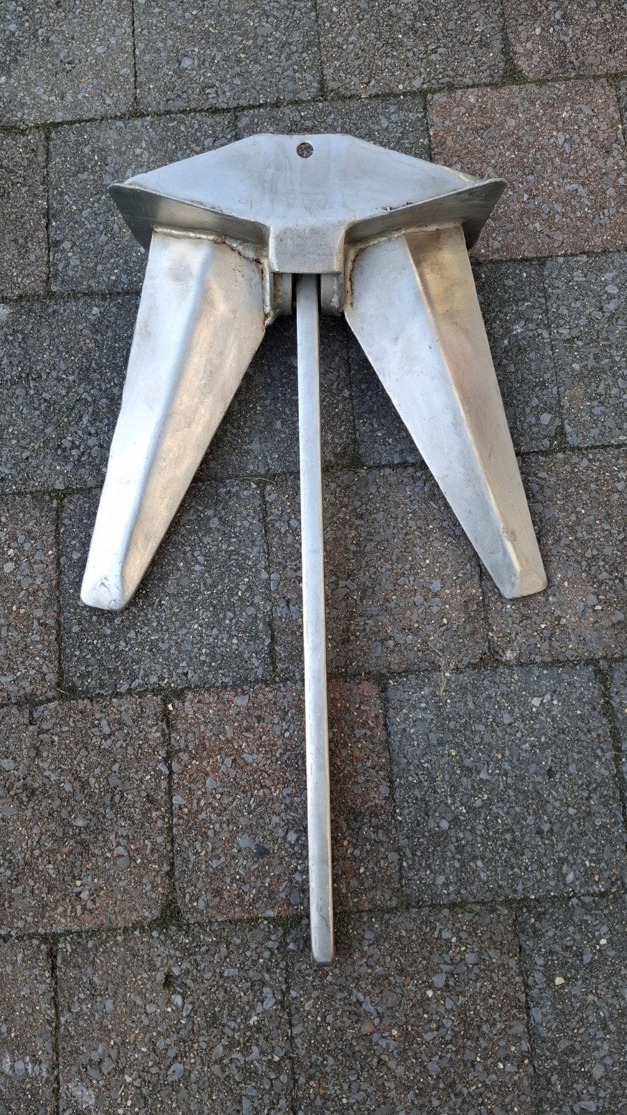 Roestvrijstalen anker van 8,5 kg, Enlèvement, Utilisé