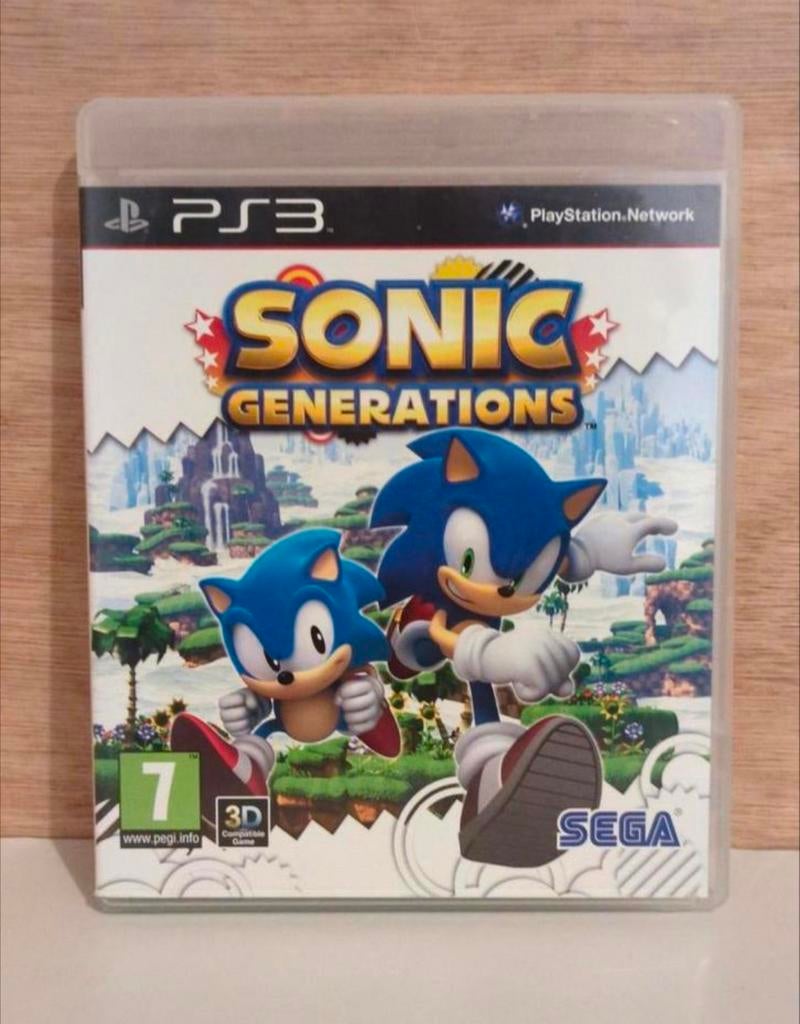 Sonic Generations pour PlayStation 3

- BERCEAU, Enlèvement ou Envoi, 1 joueur, À partir de 7 ans, Aventure et Action
