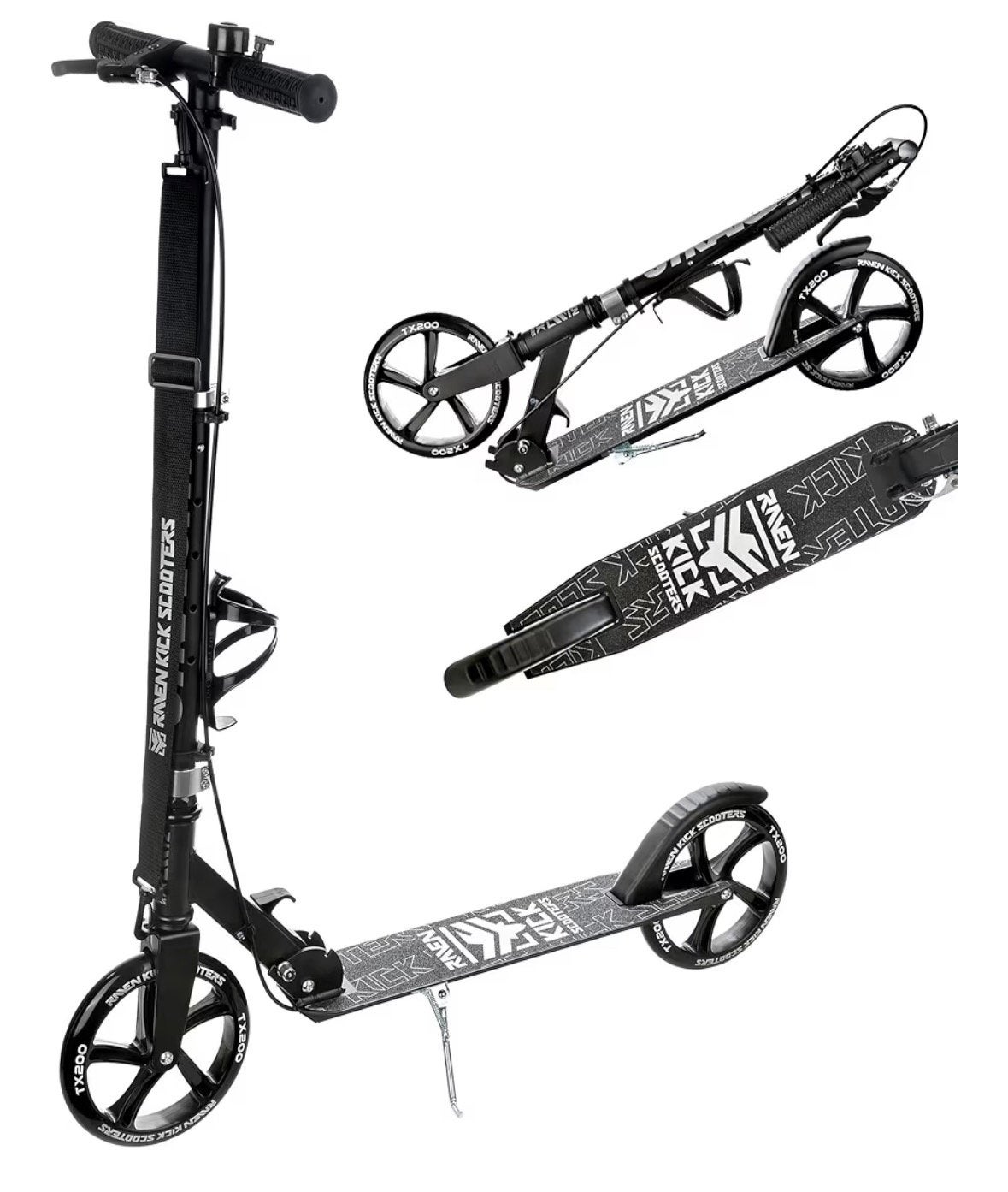 Raven opvouwbare scooter, Ophalen, Zo goed als nieuw