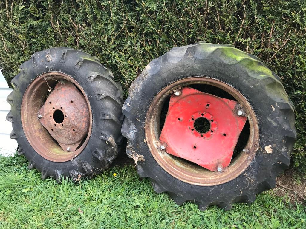 Deux jantes tracteur, Enlèvement