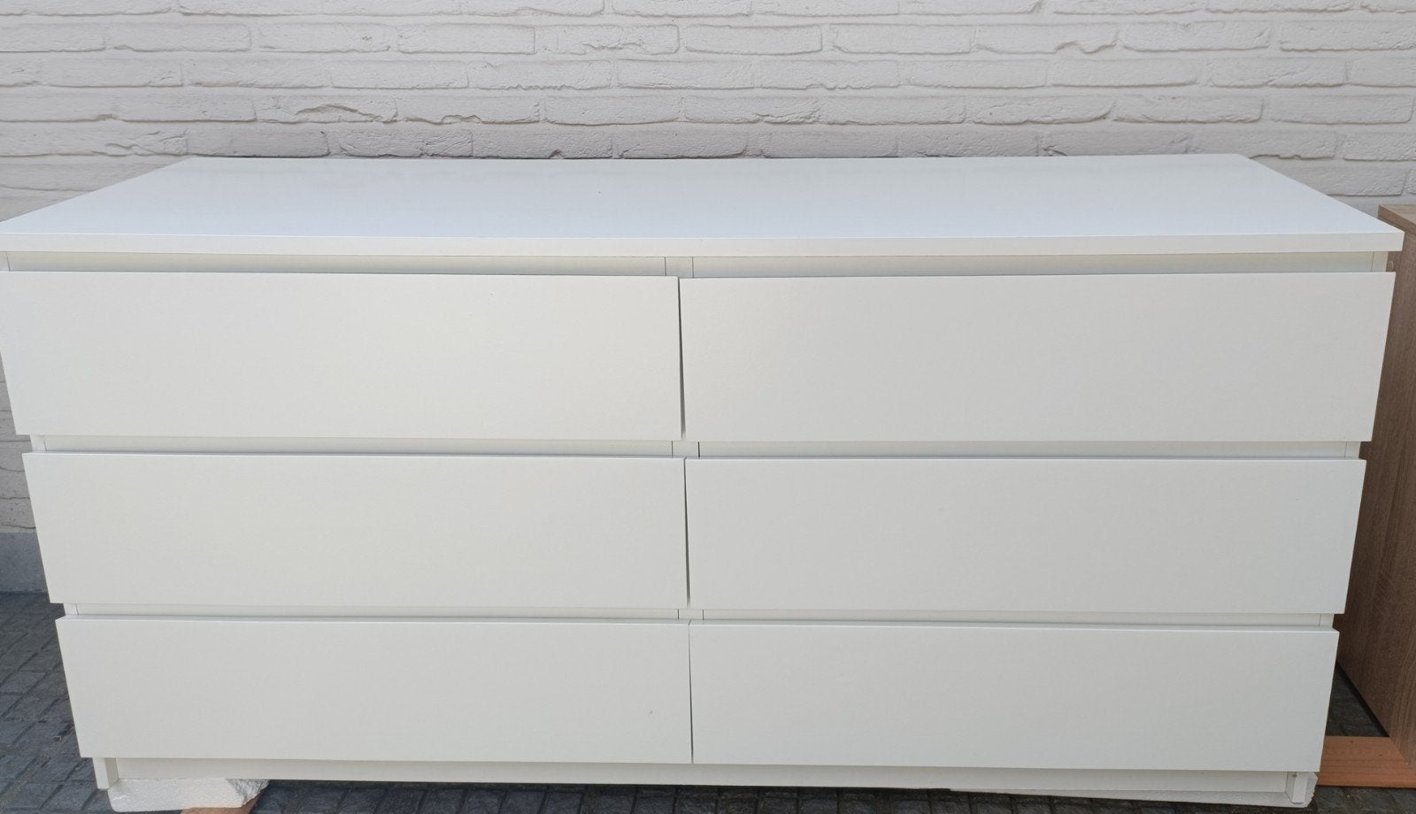 Ladenkast (wit en in goede staat), Ophalen