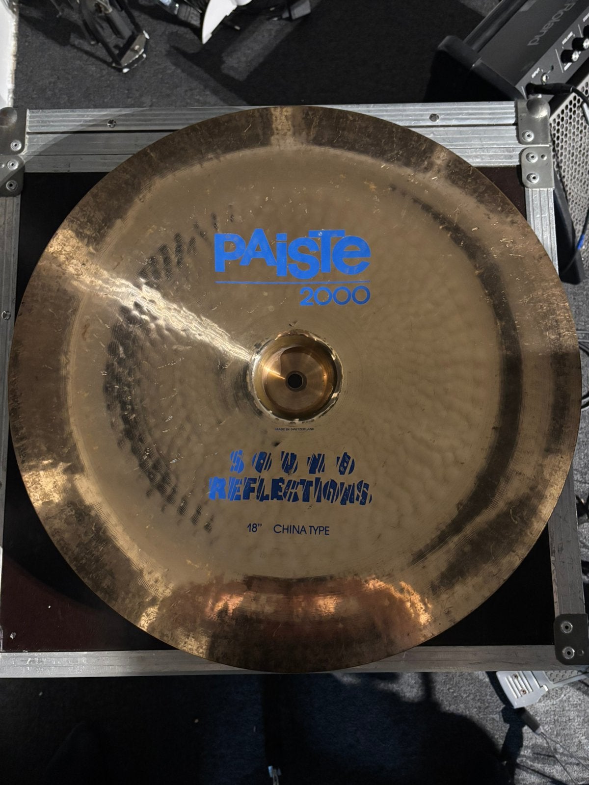 Paiste 2000 sound refelctions 18” china, Musique & Instruments, Percussions, Enlèvement, Comme neuf