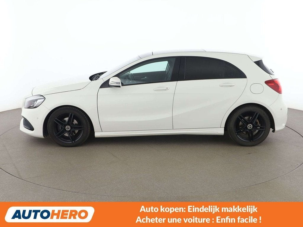Mercedes-Benz A-Klasse 180 A 180 CDI BlueEfficiency AMG Spor, Auto's, Gebruikt, Zwart, Wit, 1395 kg