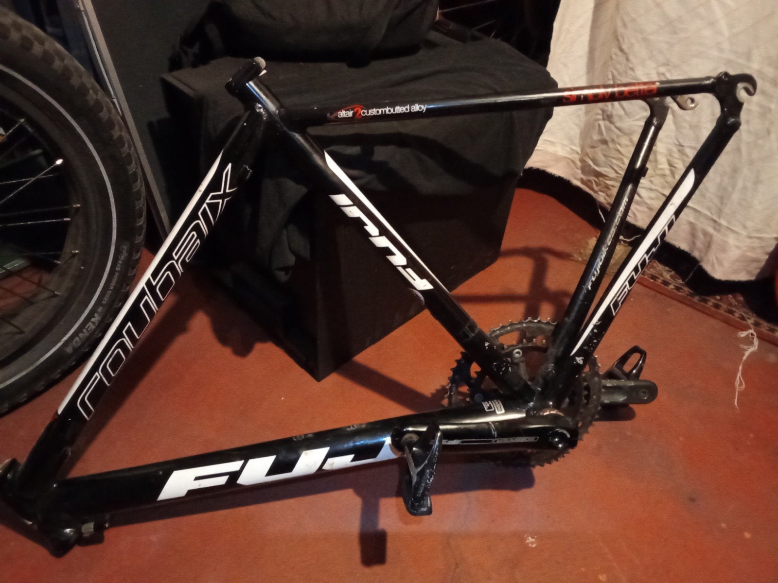 Cadre vélo alu