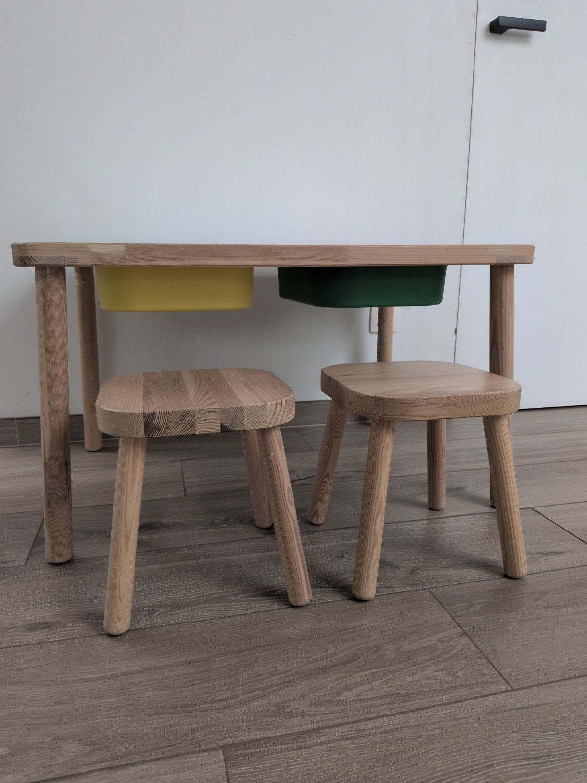 Tables et chaises de bricolage pour enfants Ikea, Enlèvement, Utilisé