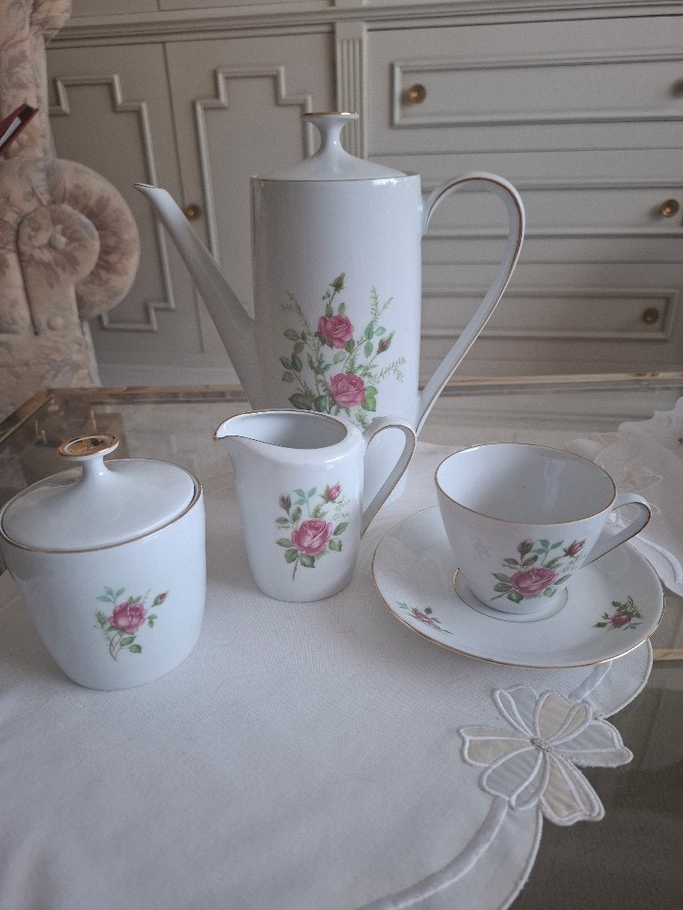 prachtig vintage Bavaria theeservies/koffieservies, Antiek en Kunst, Ophalen