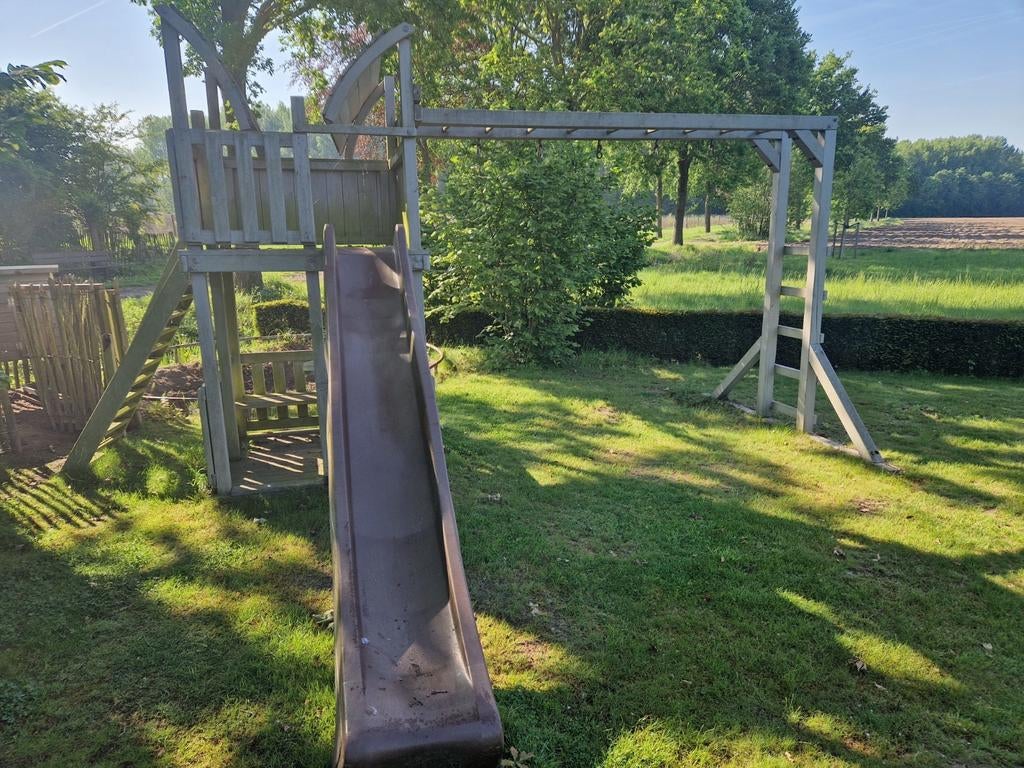 tobogan balancoire, Enlèvement, Utilisé, Balançoire