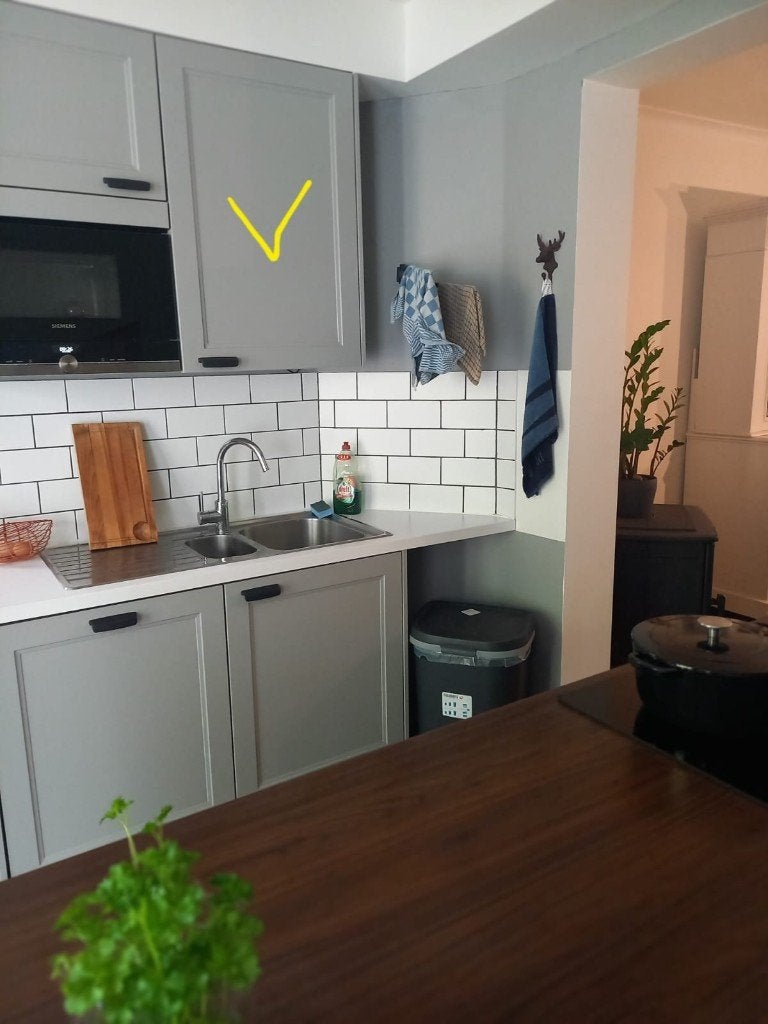 Bovenkast keuken, Maison & Meubles, Neuf, 25 à 50 cm, Gris, Moins de 100 cm