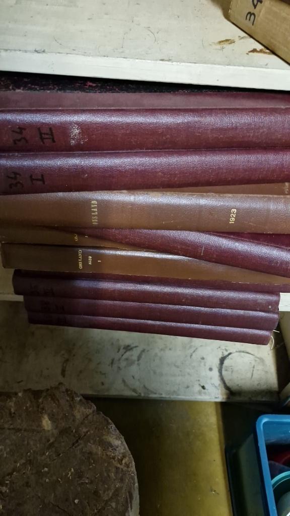 tijdschriften en boeken van tijdens wereldoorlogen, Ophalen