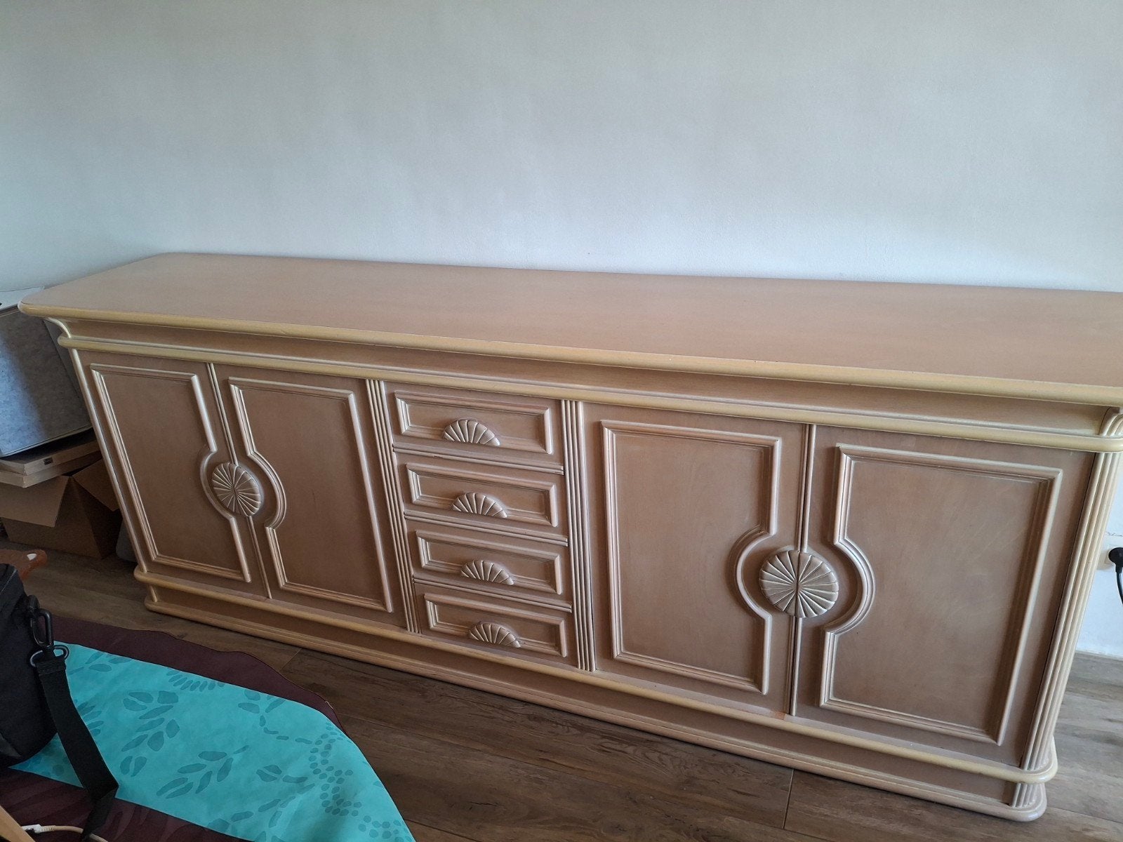 Ensemble buffet et vitrine vintage, Enlèvement