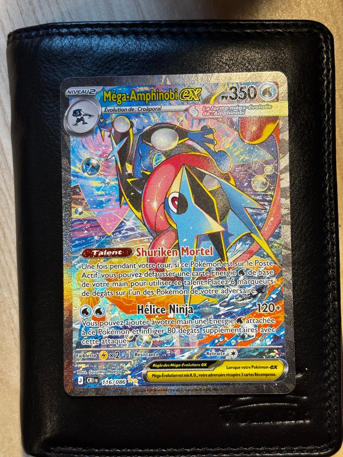 Mega Greyninja EX (CRI116), Hobby & Loisirs créatifs, Jeux de cartes à collectionner | Pokémon, Enlèvement, Neuf