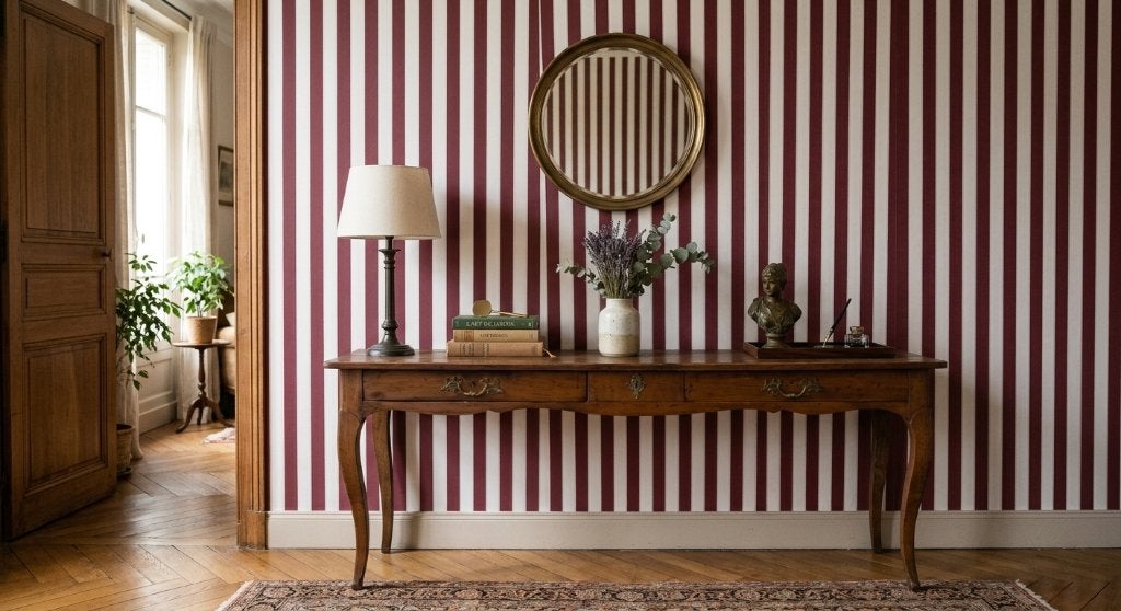 Bureau d'époque XVIIIe 180cm, Maison & Meubles, Bureaux, Enlèvement ou Envoi, Bois