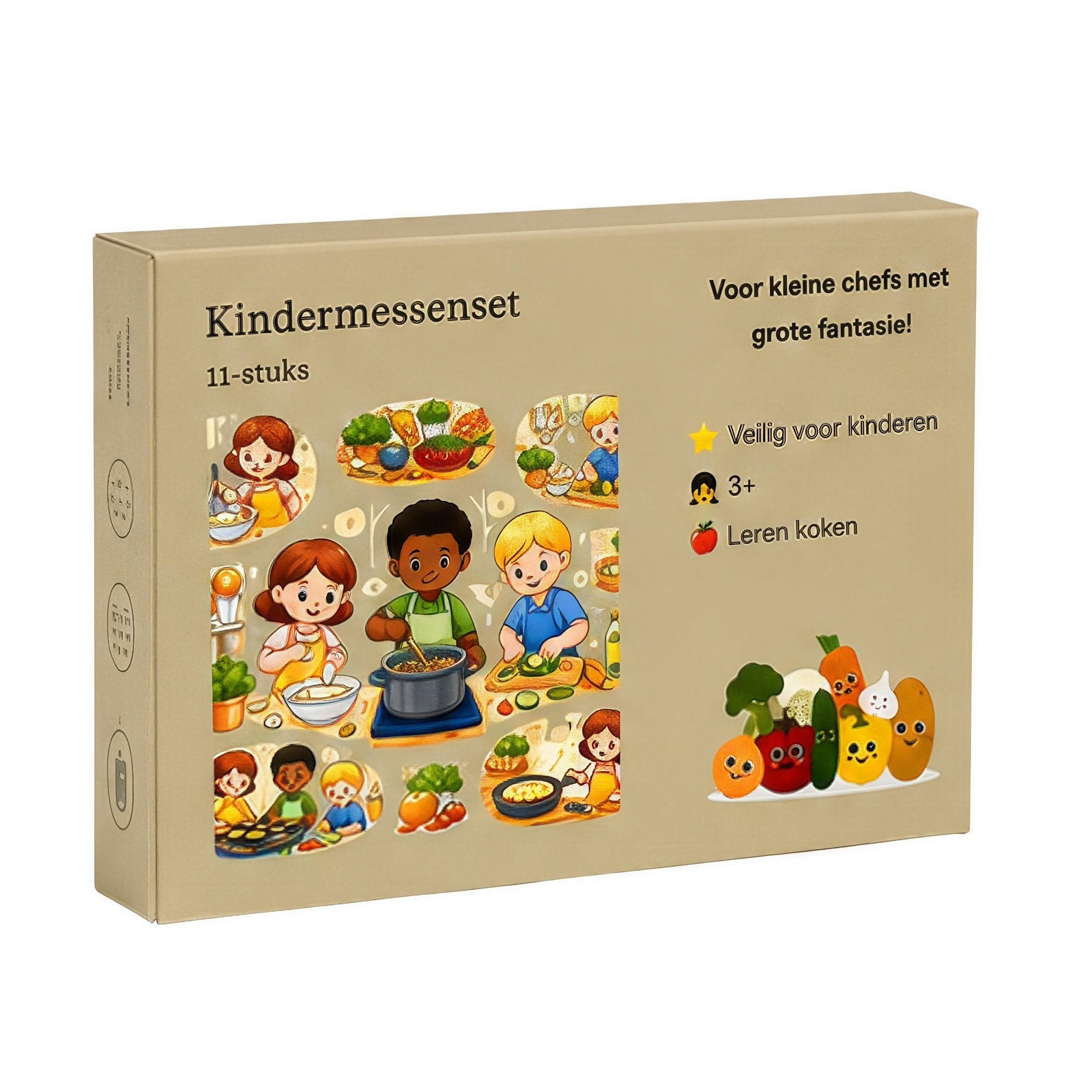 Kindermessenset 11–delig, Kinderen en Baby's, Ophalen of Verzenden, Nieuw, Knutselen