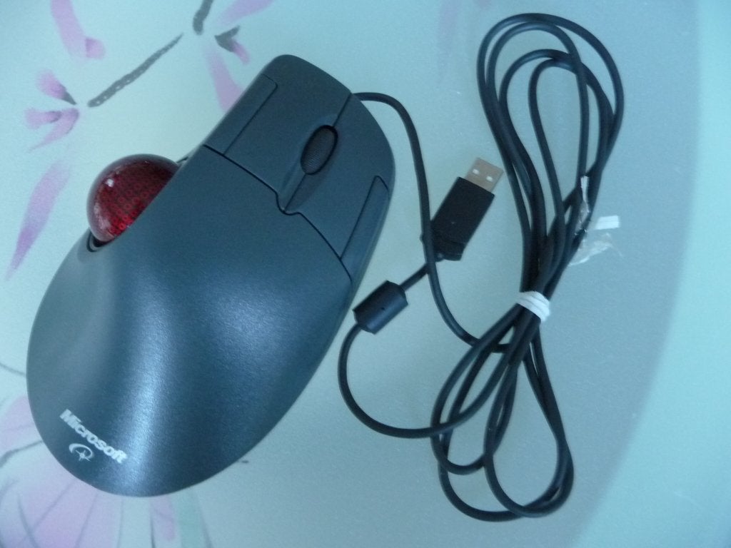 trackball microsoft optical 1.0, Ergonomique, Comme neuf, Enlèvement, Autres types